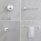 Kibi Circular 5 Piece Bathroom Hardware Set C-KBA14-5CH - alternate 2